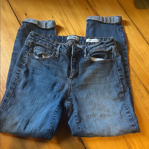 Jessica Simpson Dark Blue Ankle Jeans - Picture 1 of 3